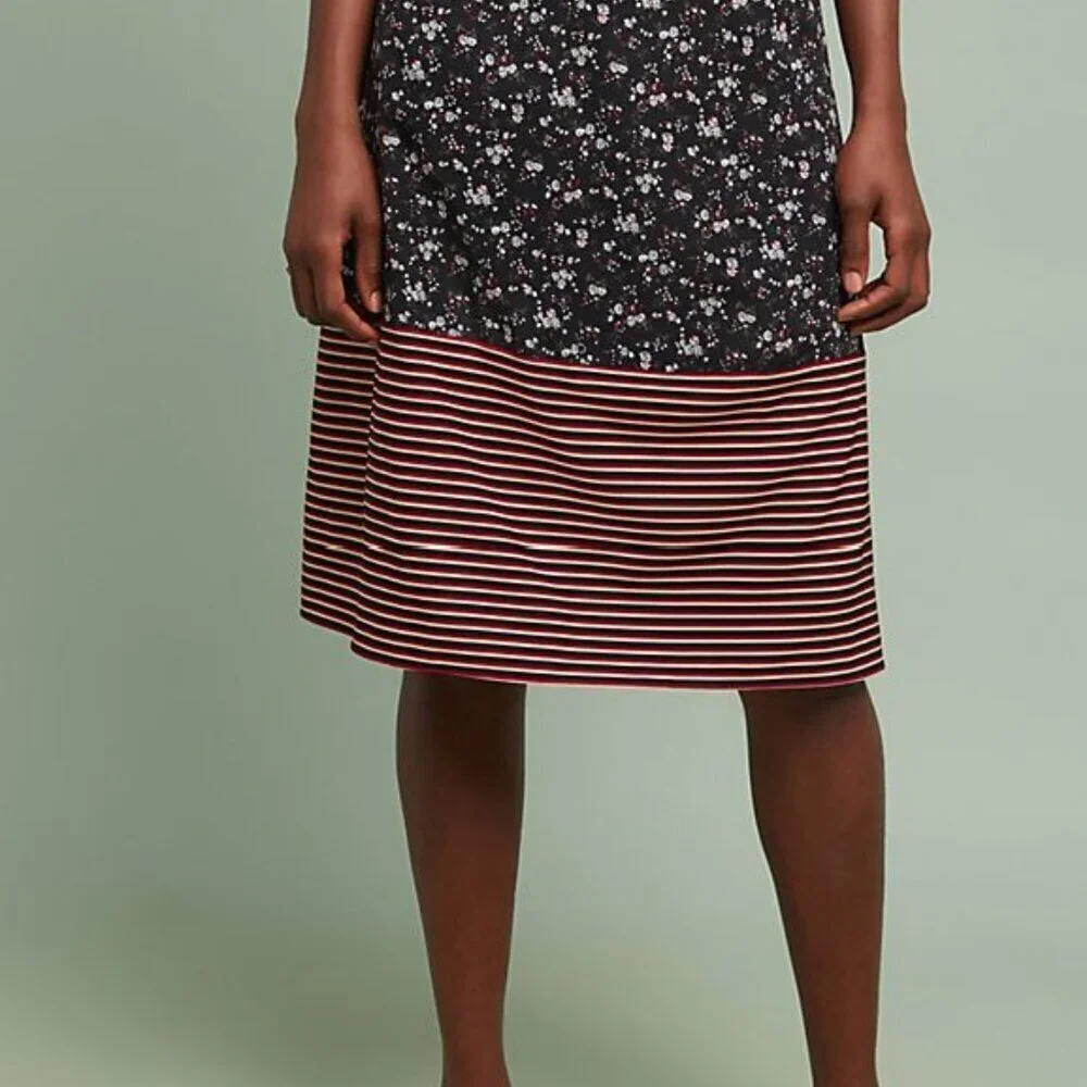 NWT Anthropologie Peyton Patchwork Skirty by ISLA MAUDE - Picture 4 of 8